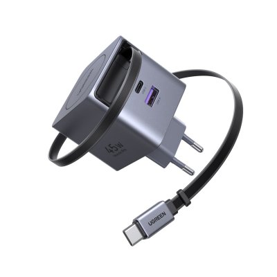 UGREEN Chargeur  Nexode GaN Infinity USB-A + USB-C 45W
