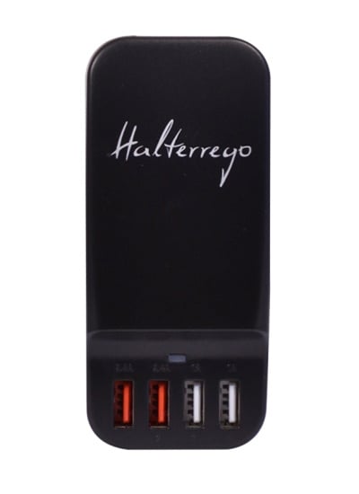 HALTERREGO Chargeur USB Universel , HOME 4 ports (dont 2x 2.4A)