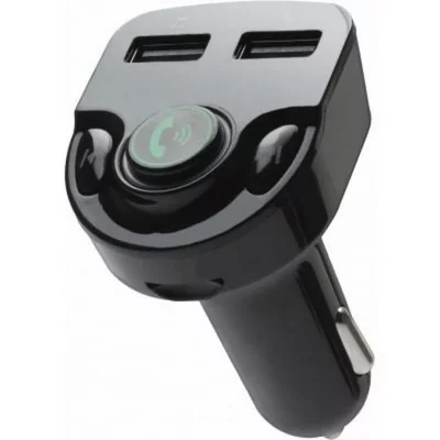 BIGBEN CONNECTED Chargeur voiture double USB A+A avec transmetteur FM 2.4A Bigben