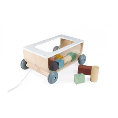 JANOD Chariot de Cubes Sweet Cocoon (bois)