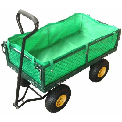 VARAN MOTORS Chariot de jardin avec b&acirc;che Max 200Kg