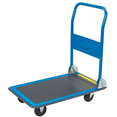 SILVERLINE Chariot plateforme pliant, 150 kg, 150 Kg
