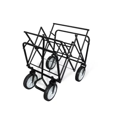 MONSTERSHOP Chariot Pliable de Jardin &ndash; Rouge