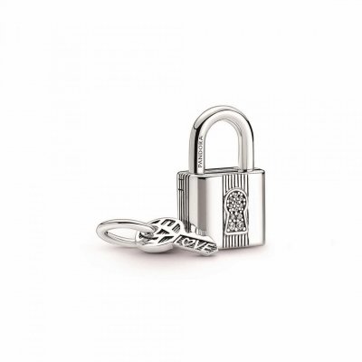 PANDORA Charm colgante  790088C01 Cand&aacute;do y Llave