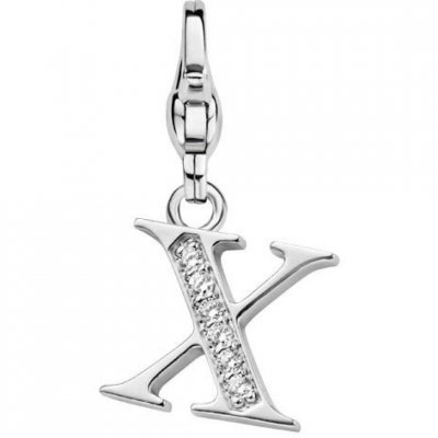 TI SENTO Charm  8366LX - Charm Lettre X  Bijoux