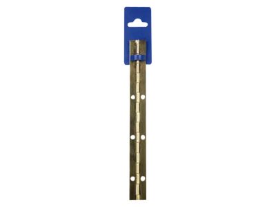 VYNEX Charni&egrave;re piano - acier laitonn&eacute; - 32x960 mm