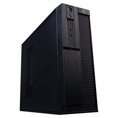 HIDITEC CHASIS Slim Micro ATX SLM30 PSU 2 USB 3.0 + Card Reader