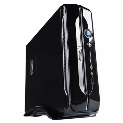 HIDITEC CHASIS Slim Micro ATX SLM30 PSU 2 USB 3.0 + Card Reader