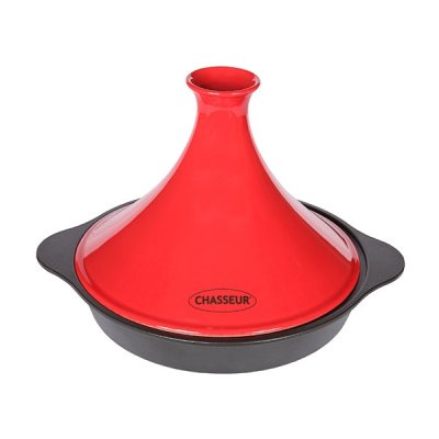 CHASSEUR  - 1038 Tajine Fonte, rouge, 32 x 26,8 x 19,5 cm