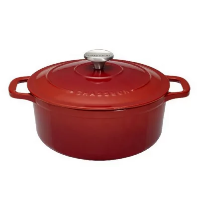 CHASSEUR  Cocotte en fonte ronde 18 cm Rubis - Sublime