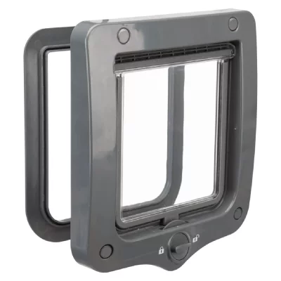 TRIXIE Chati&egrave;re 2 positions  20 &times; 22 cm Coloris Gris