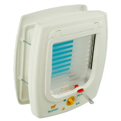 FERPLAST Chati&egrave;re magn&eacute;tique pour chats  Swing 7 Blanche
