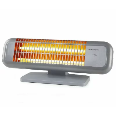 ORBEGOZO Chauffage &eacute;lectrique au quartz  BP 0102 Aluminium 1200 W