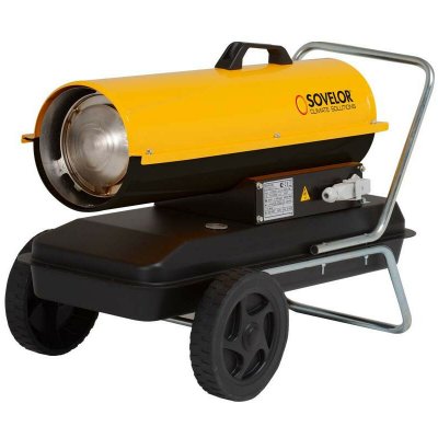 SOVELOR Chauffage Master B70r Air Puls&eacute; Mobile Au Fuel Combustion Directe