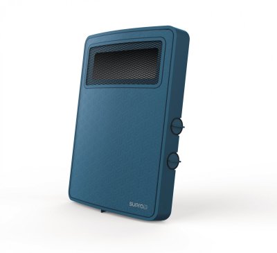SUPRA chauffage soufflant 2000w bleu - etno graphik bleu capri