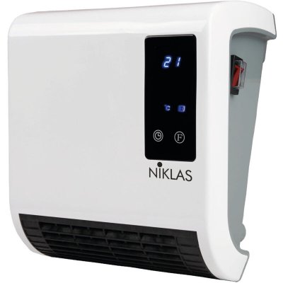 NIKLAS Chauffage soufflant 2000W Trendy Num&eacute;rique Programmable 2 puissances Chauffe jusqu'&agrave; 20 m&sup2; 