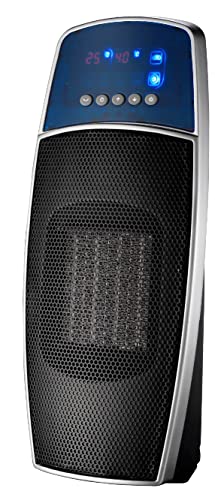 DOMAIR Chauffage soufflant c&eacute;ramique Ovoid 1500W avec t&eacute;l&eacute;commande