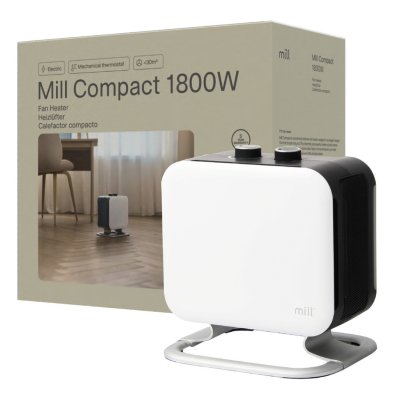 MILL Chauffage soufflant  CUS1800MECWA 1800 W Blanc et Noir