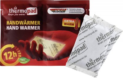 THERMOPAD Chauffe-Mains  Une Paire 92 x 55 mm