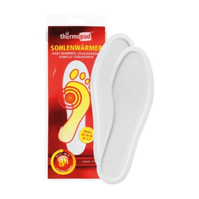 THERMOPAD Chaufferettes semelles pour pieds  taille s