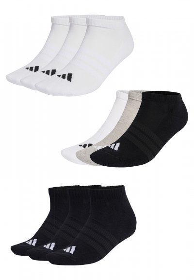 ADIDAS Chaussettes  Cushioned Essentials Low Cut blanc pur 3 paires - M