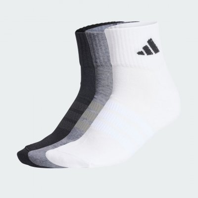 ADIDAS Chaussettes  Cushioned Sportswear gris blanc (3 paires) - XXL