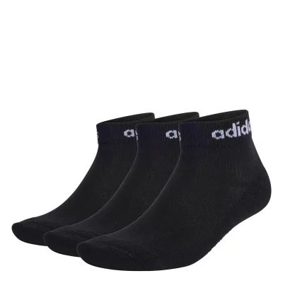 ADIDAS Chaussettes  Think Linear Ankle Socks 3 Pairs