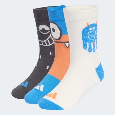 ADIDAS Chaussettes  Tiro NSTER bleu gris enfant (3 paires) - M