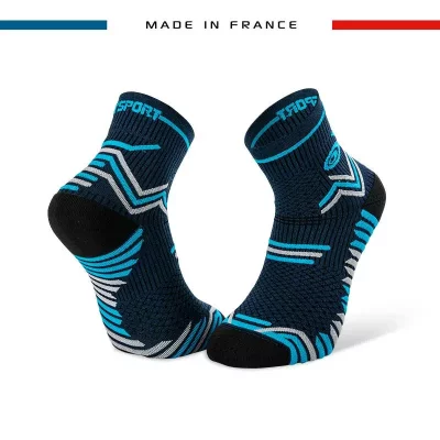 BV SPORT Chaussettes  Trail ultra - bleu/gris