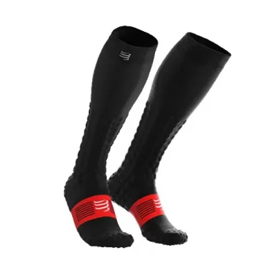 COMPRESSPORT Chaussettes de compression  detox recovery noir