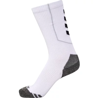 HUMMEL Chaussettes de sports  hmlPRO Training Socks Low Blanches/Noir