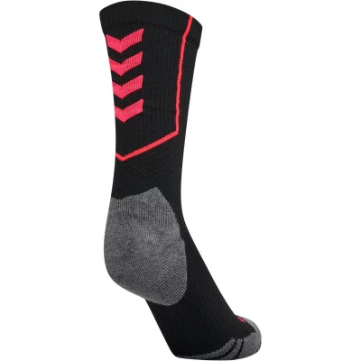 HUMMEL Chaussettes de sports  hmlPRO Training Socks Low Noires/Roses