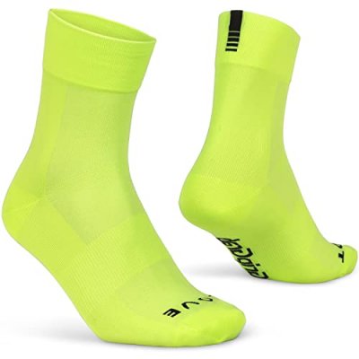 GRIPGRAB Chaussettes  Lightweight SL - Jaune fluo} - L}, Jaune fluo}