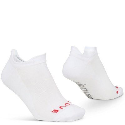 GRIPGRAB Chaussettes  No Show (&eacute;t&eacute;) - White