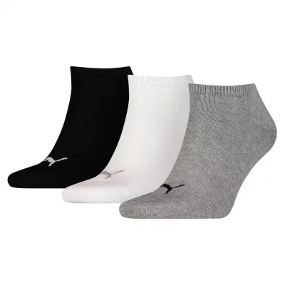 PUMA Chaussettes Invisibles   Unisex Sneaker Plain 3p Noir 47/49