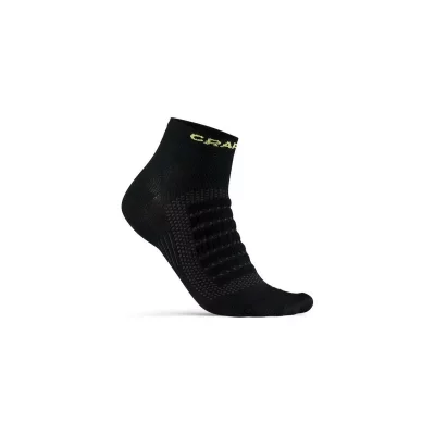 CRAFT Chaussettes medium  adv dry mid noir