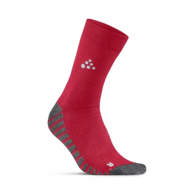 CRAFT Chaussettes mi-longues antid&eacute;rapantes  Progress Rouge