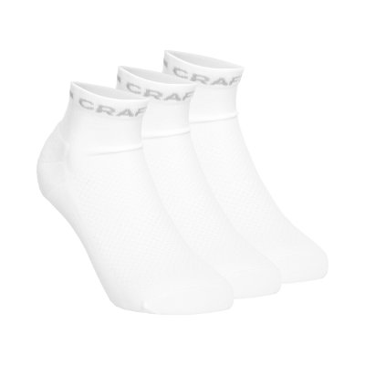CRAFT Chaussettes x3  core dry blanc unisex