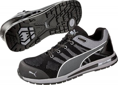 PUMA Chaussure basse Elevate Knit Noir S1P ESD HRO SRC - T.44 - 643160-44