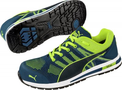 PUMA Chaussure basse Elevate Knit Vert S1P ESD HRO SRC - T.43 - 643170-43