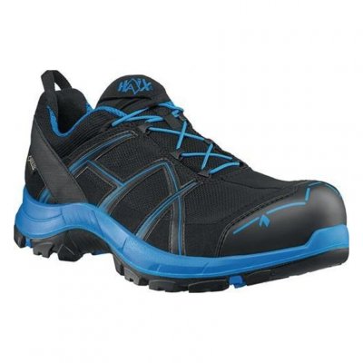 HAIX Chaussure de s&eacute;curit&eacute; BE Safety 40 low taille 8 (42) noir/bleu microfibres / tex