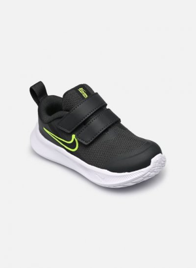 NIKE Chaussure  Star Runner 3 pour B&eacute;b&eacute; et Petit enfant - Gris