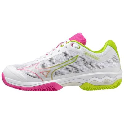 MIZUNO Chaussures De Padel Blanche Femme  Wave Exceed Light - 40 1/2