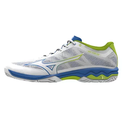 MIZUNO Chaussures De Padel Blanches Homme  Wave Exceed Light - 44