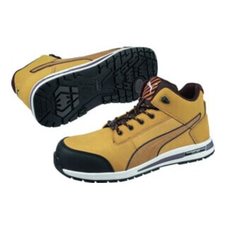 PUMA Chaussures de s&eacute;curit&eacute; Dash wheat mid S3 hro src - jaune 46