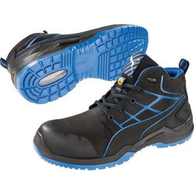 PUMA Chaussures De S&eacute;curit&eacute; Krypton Blue Mid S3 Esd Src T45