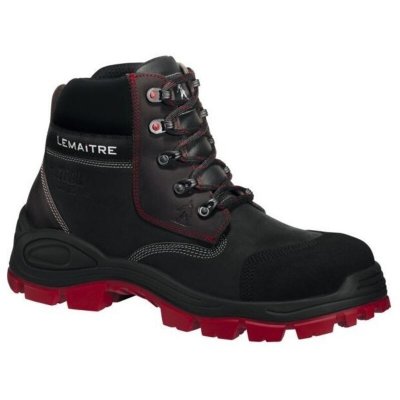 LEMAITRE Chaussures De S&eacute;curit&eacute; Varadero S3 Src Haut Semelle Rouge-40