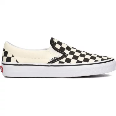 VANS Chaussures  classic slip on checkboard noir blanc