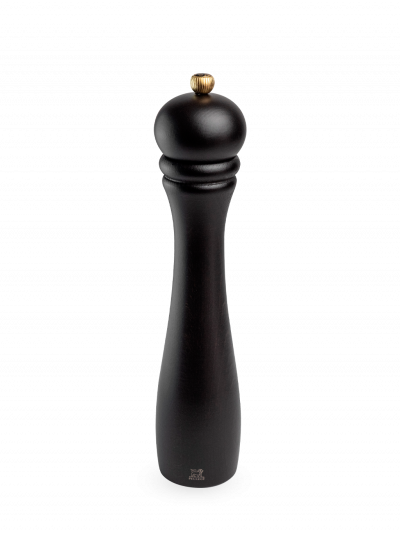 PEUGEOT Checkmate Moulin &agrave; sel manuel en bois, chocolat, 30 cm - 12in