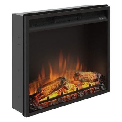 TAGU Chemin&eacute;e &eacute;lectrique d&eacute;corative Magna Noir profond - Powerflame - 